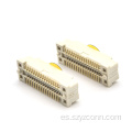 Conector macho de placa a placa con paso de 0,8 mm